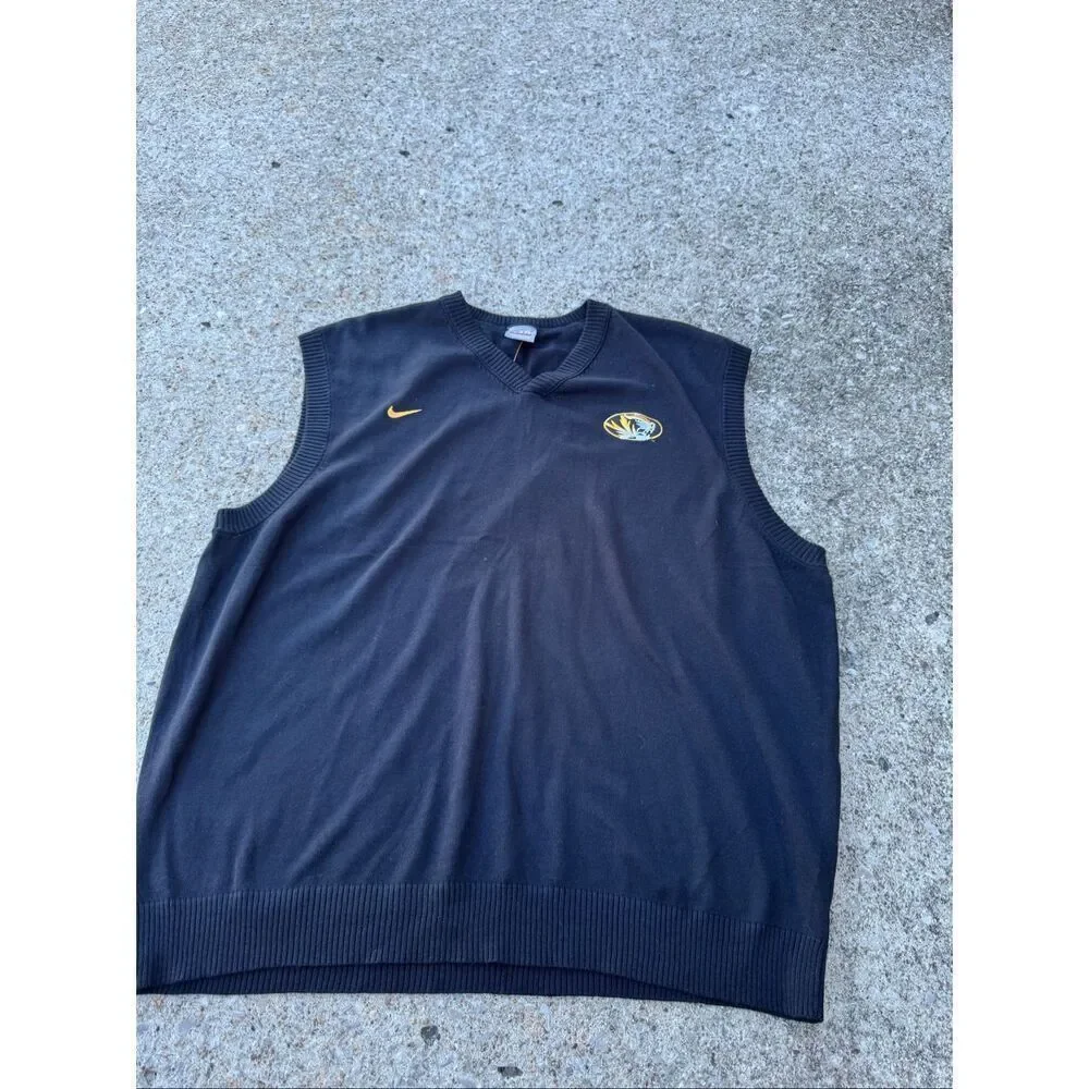Men’s Nike MU Mizzou sweater vest size XXL